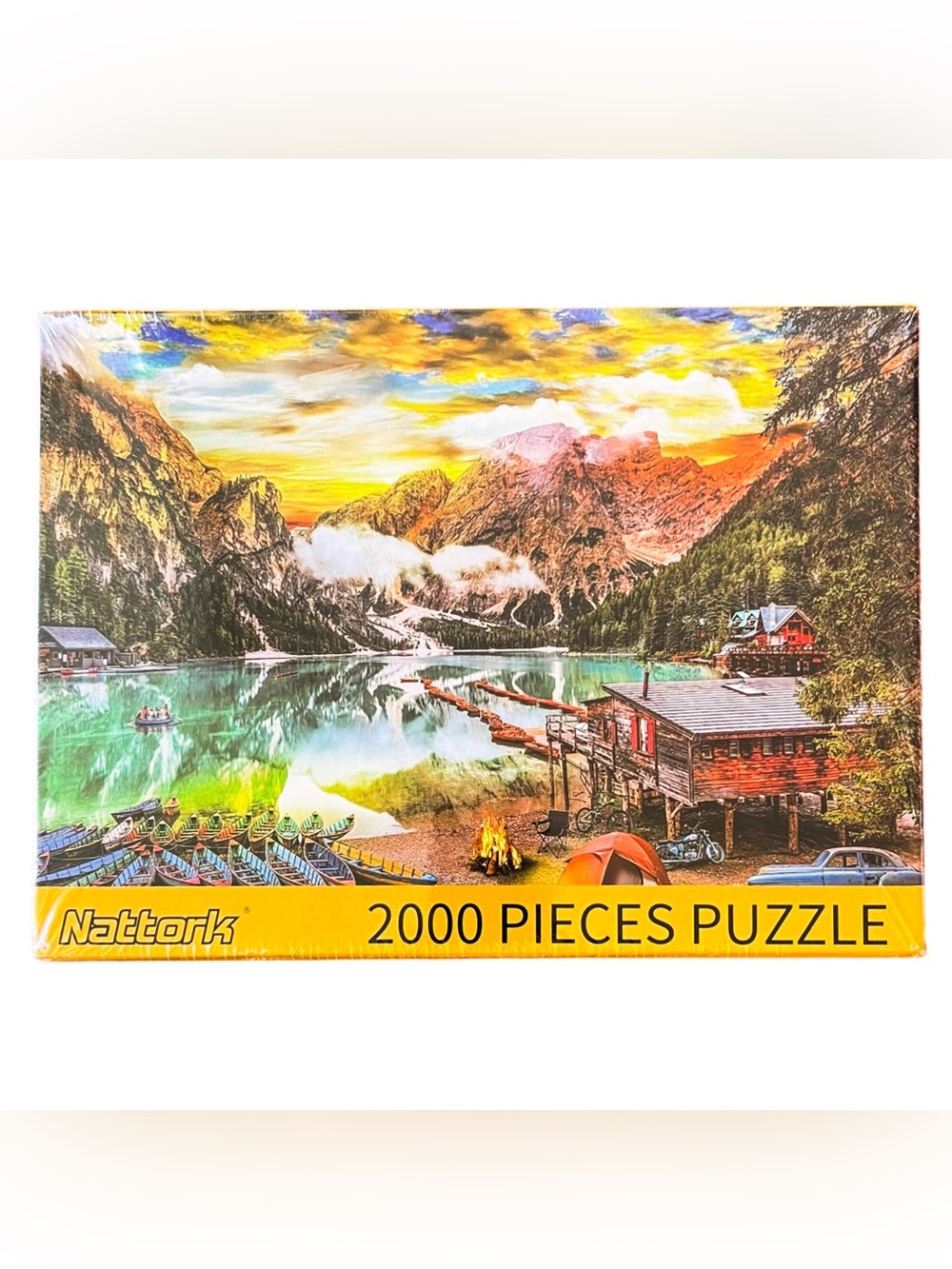 Nattork Lakeside View Jigsaw Puzzles 2000 Pieces NWT
